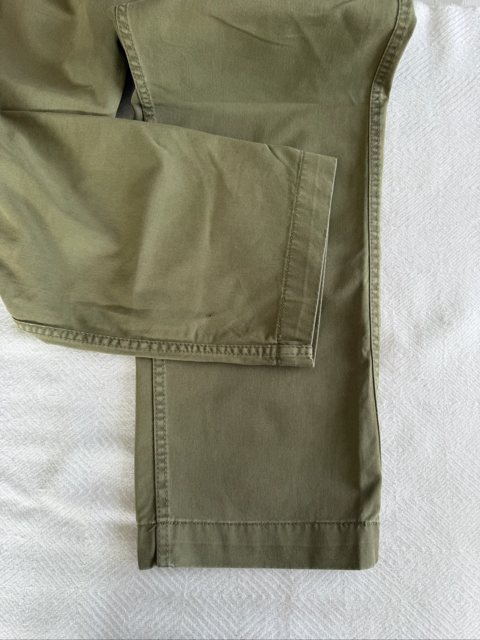 Jeans cáqui corte reto e largo Pull&Bear tamanho 34 – photo 8